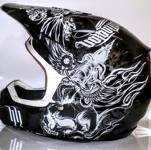 Fox Racing X Hart and Huntington V2 Motocross Helmet L